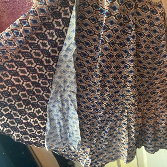 NWT gimmick crochet boho pieced tunic tank top size Small. Ivory/ multicolor - Picture 7 of 10